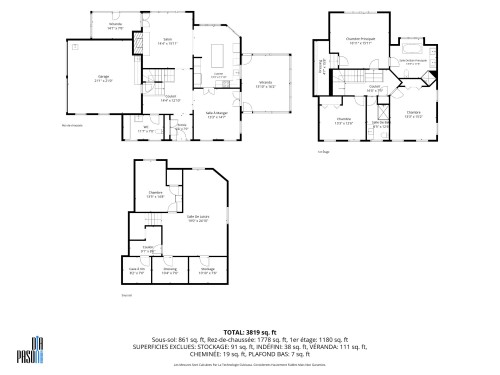 Plan (croquis) - 192 Rue Augusta, Morin-Heights, QC 