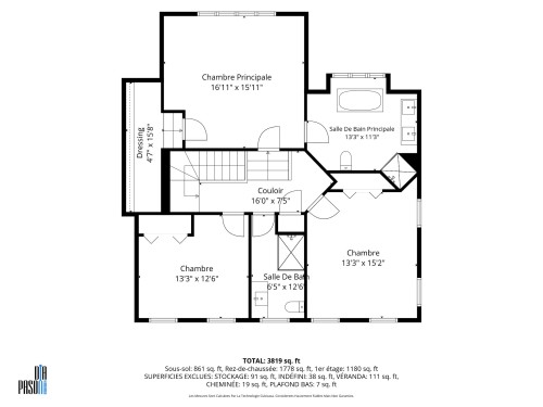 Plan (croquis) - 192 Rue Augusta, Morin-Heights, QC 