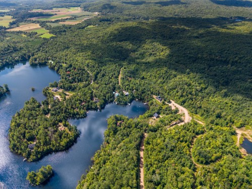 Aerial View - Ch. Du Lac-Thomas, Saint-Didace, QC 