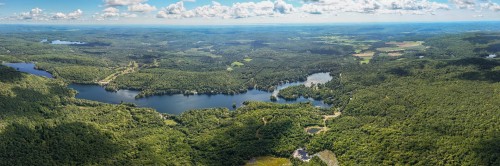 Aerial View - Ch. Du Lac-Thomas, Saint-Didace, QC 