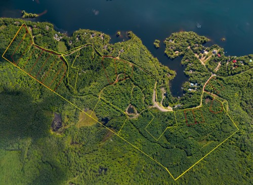 Aerial View - Ch. Du Lac-Thomas, Saint-Didace, QC 