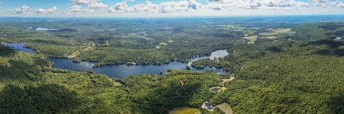 Aerial View - Ch. Du Lac-Thomas, Saint-Didace, QC 