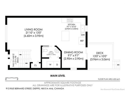 913 Bernard St, Dieppe, NB 