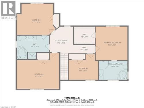 Floor plan - 1541 Garnet Avenue, Mississauga, ON 