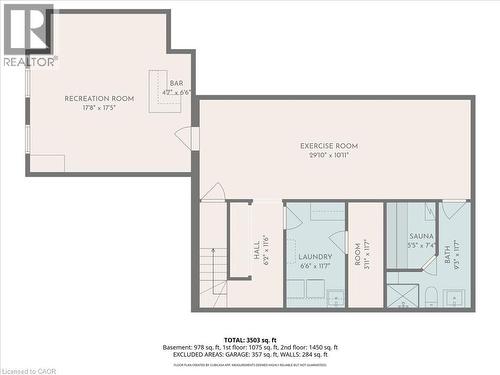 Floor plan - 1541 Garnet Avenue, Mississauga, ON 