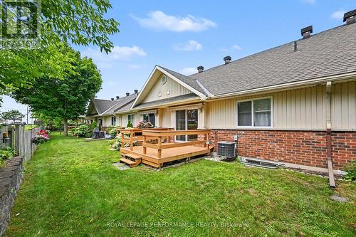 Quiet greenspace. Largest Deck - 18 Daphne Crescent, Ottawa, ON 