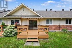 Largest deck in the complex, with automatic shade. - 
