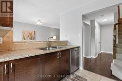 Open concept overlooking the dining room/living rm - 