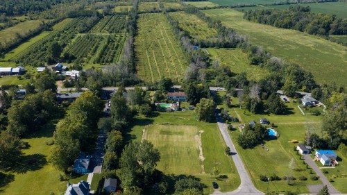 Aerial View - Rue Rousseau, Hudson, QC 
