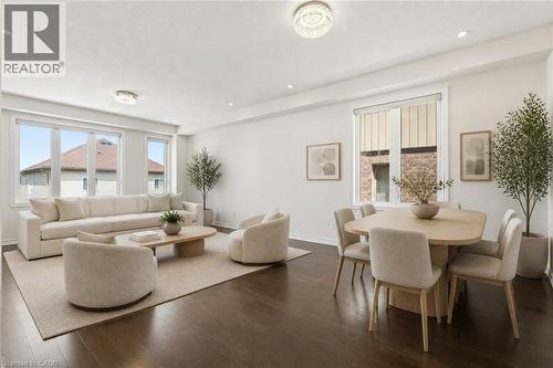 Living, Dining - Virtually Staged - 359 Beechdrops Drive, Waterloo, ON 