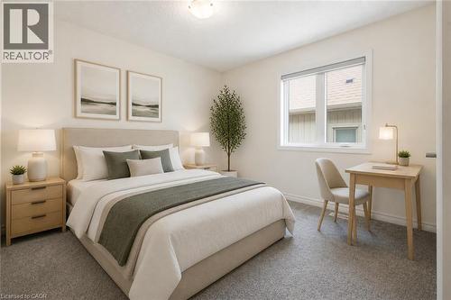 Second Bedroom - Virtually Staged - 359 Beechdrops Drive, Waterloo, ON 