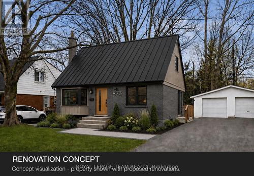 Virtually modified to show possible renovation. - 873 Smyth Road, Ottawa, ON 