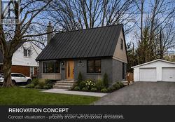 Virtually modified to show possible renovation. - 