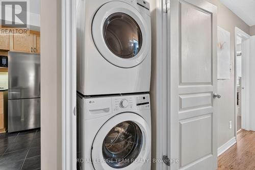 Convenient in-suite stacked laundry. - B - 1004 Beryl Private, Ottawa, ON 