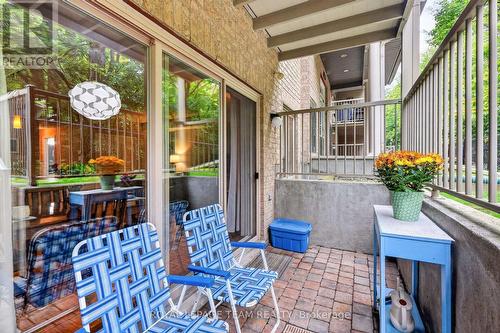 Covered patio ~ perfect for morning coffee. - B - 1004 Beryl Private, Ottawa, ON 