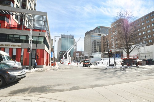 View - 918-1 Boul. De Maisonneuve O., Montréal (Ville-Marie), QC 