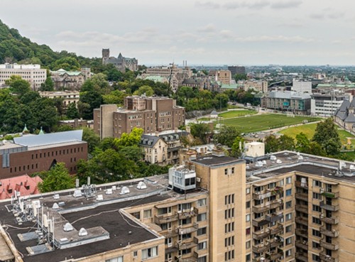 Vue - M2+M3-3470 Rue Stanley, Montréal (Ville-Marie), QC 