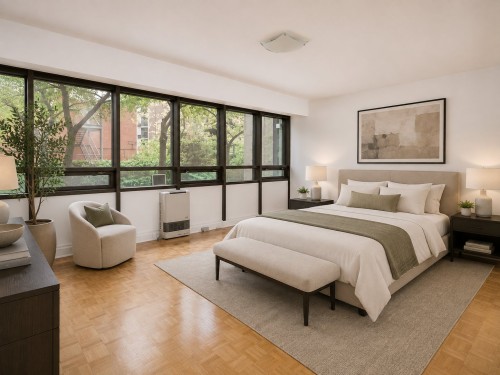 Chambre à coucher - M2+M3-3470 Rue Stanley, Montréal (Ville-Marie), QC 