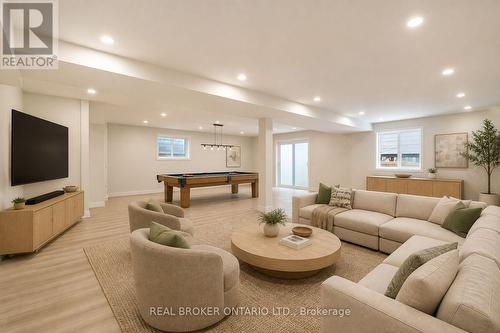 Finished Basement Potential - Virtually Staged - 359 Beechdrops Drive, Waterloo, ON 