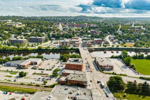 Aerial View - 203-31 Rue King O., Sherbrooke (Les Nations), QC 