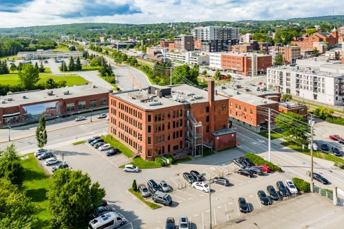 Aerial View - 203-31 Rue King O., Sherbrooke (Les Nations), QC 