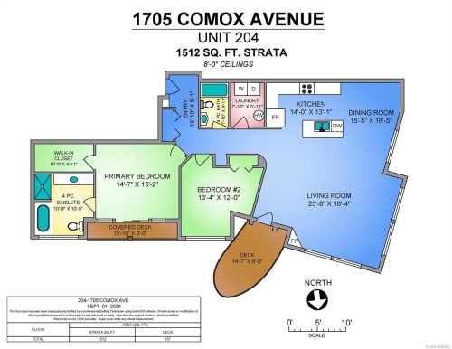 #204-1705 Comox Ave, Comox, BC 