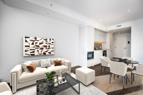 Living Room - 3203-1205 Place Phillips, Montréal (Ville-Marie), QC 