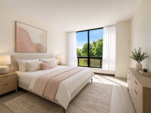 Master Bedroom - 308-201 Rue Corot, Montréal (Verdun/Île-Des-Soeurs), QC 