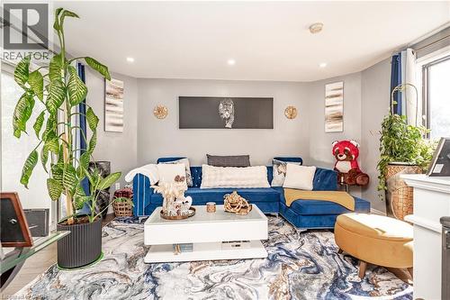 Recessed lighting illuminates the interior space - 52 Charters Road, Brampton, ON 