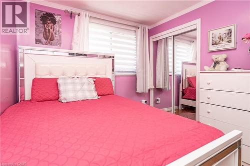 Wall-to-wall carpeting, mirrored closet doors, and window blinds - 52 Charters Road, Brampton, ON 