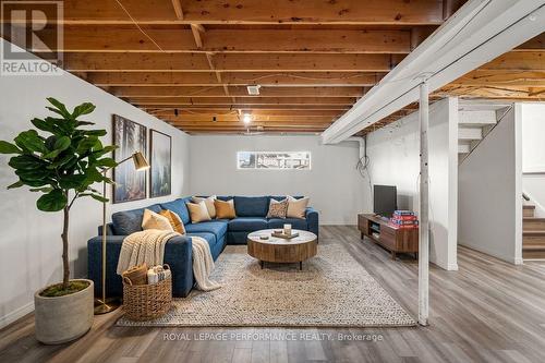 Virtually staged basement rec room - 1011 Adolphus Street, Cornwall, ON 