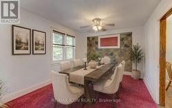 AI Virtually Staged Photo as a Dining Room - 
