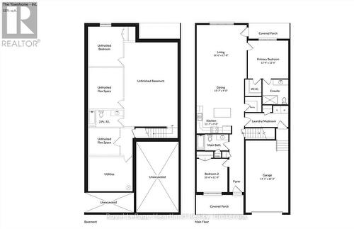 Floorplan - Subject to minor changes - Lot 16.1 Largo Lane, Goderich (Goderich (Town)), ON 
