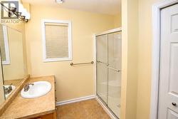 Lower level bathroom - 