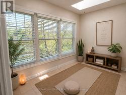 Den Virtually Staged as a yoga space - 