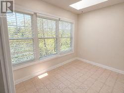 Den with 2 Skylights 2 French doors - 