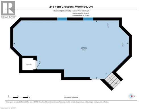 Floor plan - 245 Fern Crescent, Waterloo, ON 
