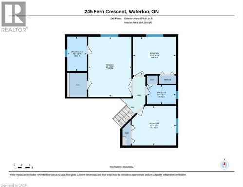 Floor plan - 245 Fern Crescent, Waterloo, ON 