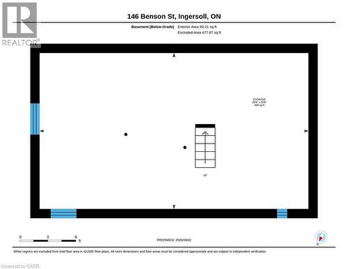 Floor plan - 146 Benson Street, Ingersoll, ON 