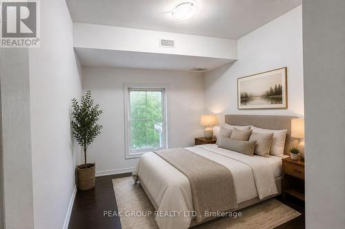 Bedroom #2 - AI Stagging - 2A - 6884 14Th Avenue, Markham (Box Grove), ON 