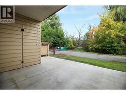 Partially covered patio. - 