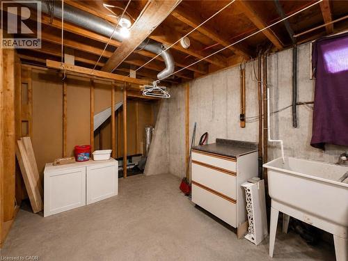 Unfinished Laundry Room - 220 Cairn Street, London, ON 