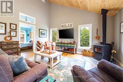 Play board games, and snuggle by the woodstove! - 