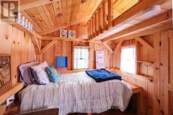 Loft space with ladder can sleep 2. - 