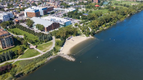 Photo aérienne - 3723 Boul. Lasalle, Montréal (Verdun/Île-Des-Soeurs), QC 