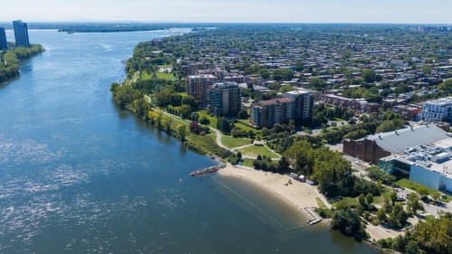 Photo aérienne - 3723 Boul. Lasalle, Montréal (Verdun/Île-Des-Soeurs), QC 