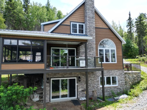 Front of Structure - 2225 Ch. De Grassy Narrow, Moffet, QC 