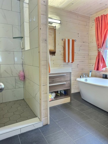 Master Bathroom - 2225 Ch. De Grassy Narrow, Moffet, QC 
