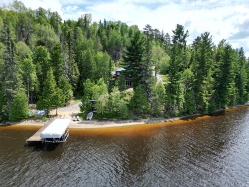 Aerial View - 2225 Ch. De Grassy Narrow, Moffet, QC 