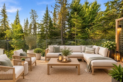 Patio - 596 Rue Beauregard, Sainte-Agathe-Des-Monts, QC 